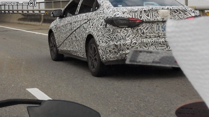 20141220中午新竹68快速道路的測試車