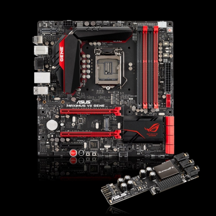 MAXIMUS VII GENE+BeQuiet! Dark Rock Pro 3扇熱器是否會成功閃過音效卡呢?