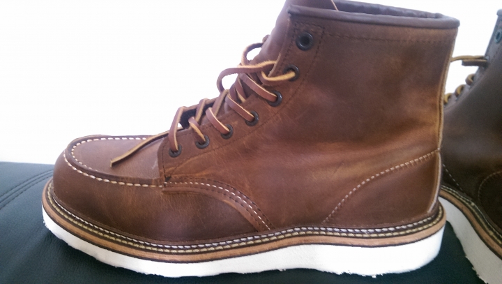 Red wing1907開箱!!!外加詢問這樣算正常嗎?
