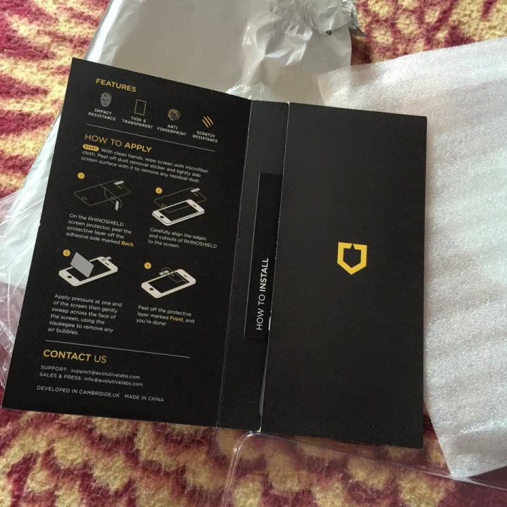 犀牛頓保護殼黃組合包開箱
