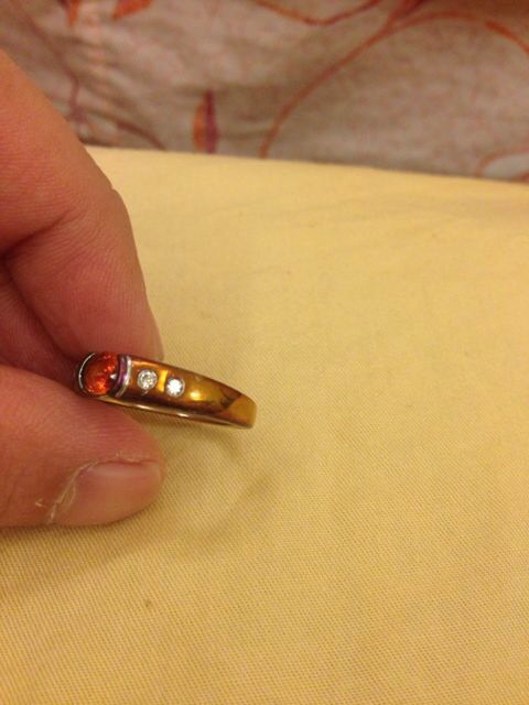 戒指泡溫泉變色了？