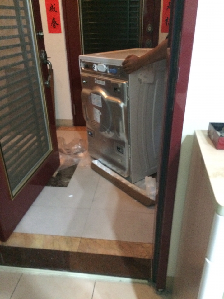「開箱」15公斤滾筒洗衣機 美泰克 MAYTAG MHW4200BW