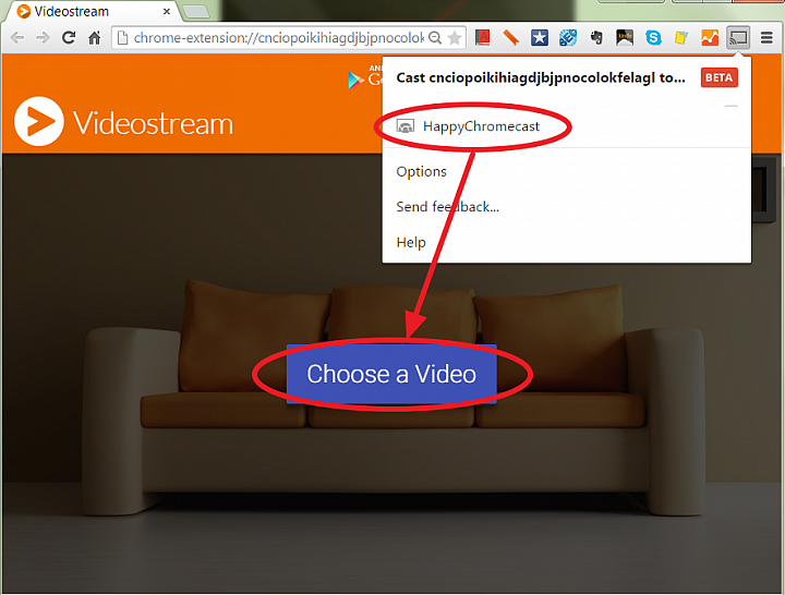 【開箱】Chromecast - 免播放器免線，手機直播HD版"地心引力"