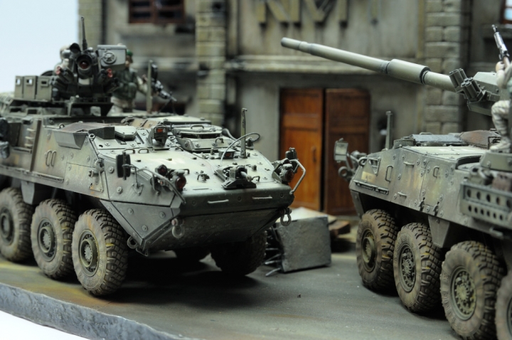 [場景作品分享]  Stryker M1126、M1128