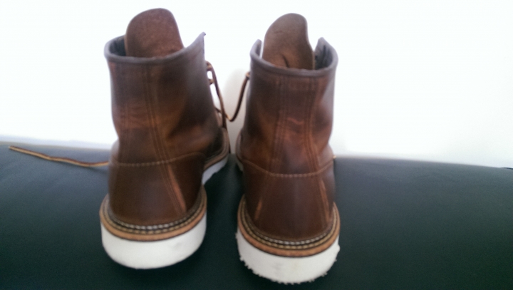 Red wing1907開箱!!!外加詢問這樣算正常嗎?
