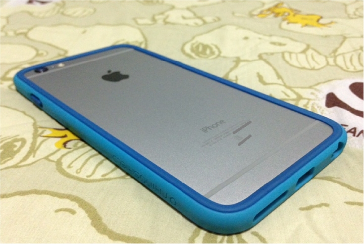 藍色犀牛盾保護殼+太空灰Iphone6 plus