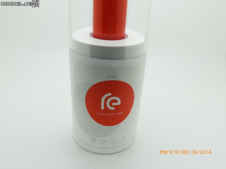 [遲來的聖誕禮物] 橘阿姨 簡易開箱（HTC Re）