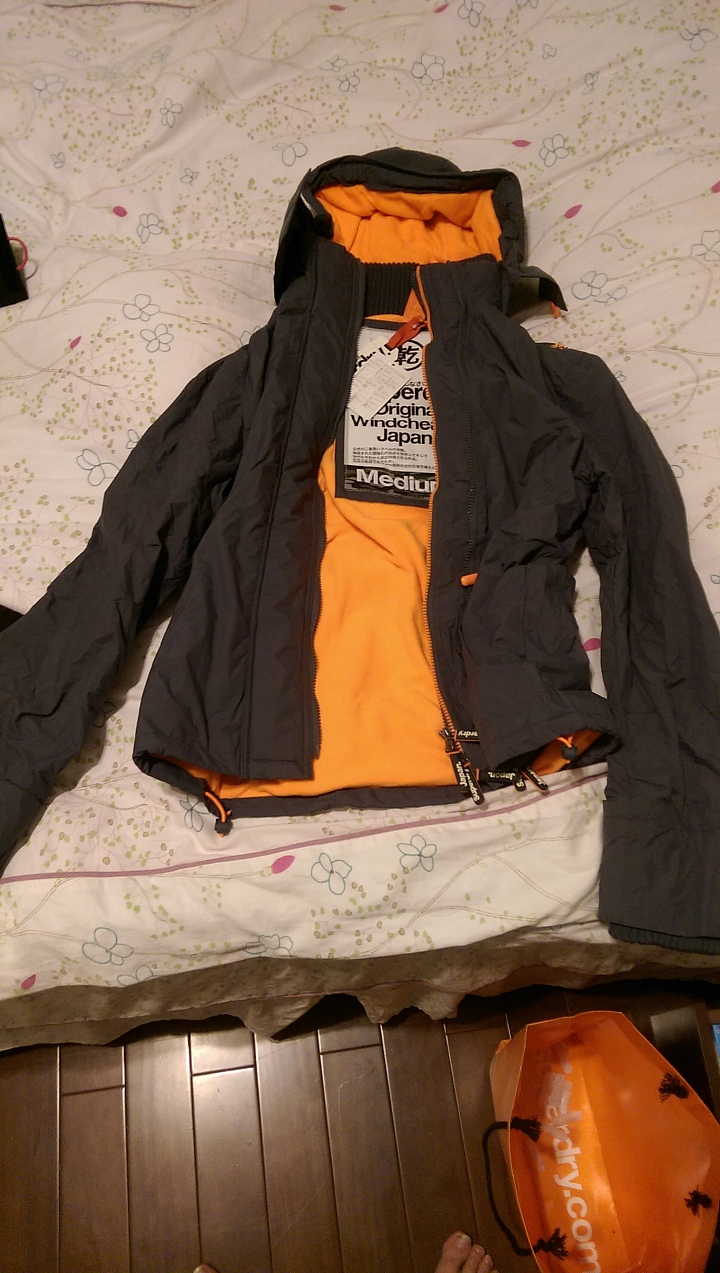 bankfashion 特價 superdry 風衣外套開箱