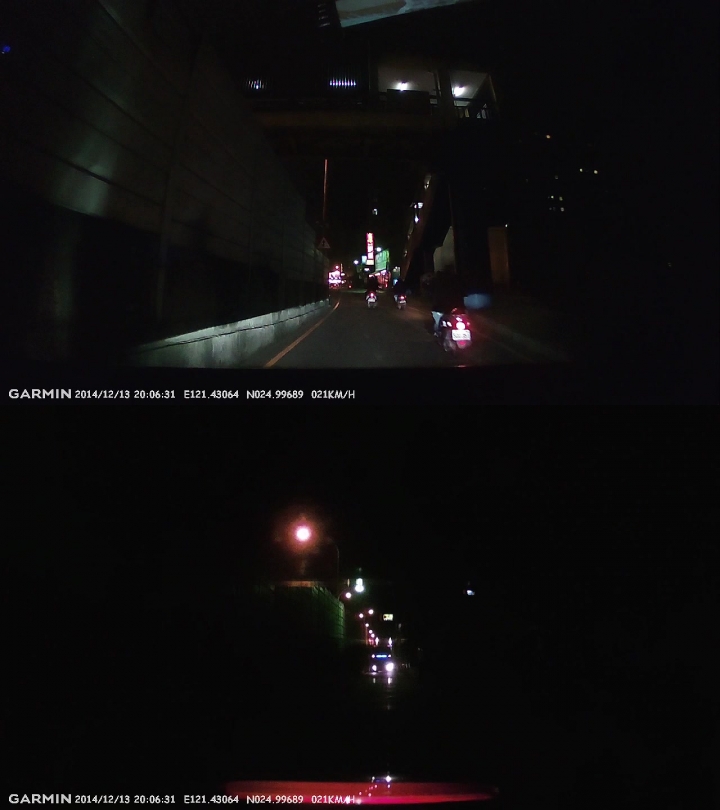 201412/13樹林樹新路往板橋浮洲橋 重機硬擠碰撞肇逃!