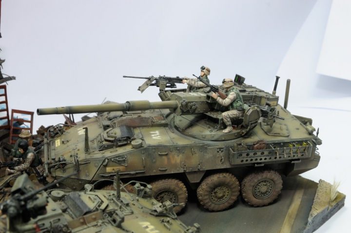 [場景作品分享]  Stryker M1126、M1128