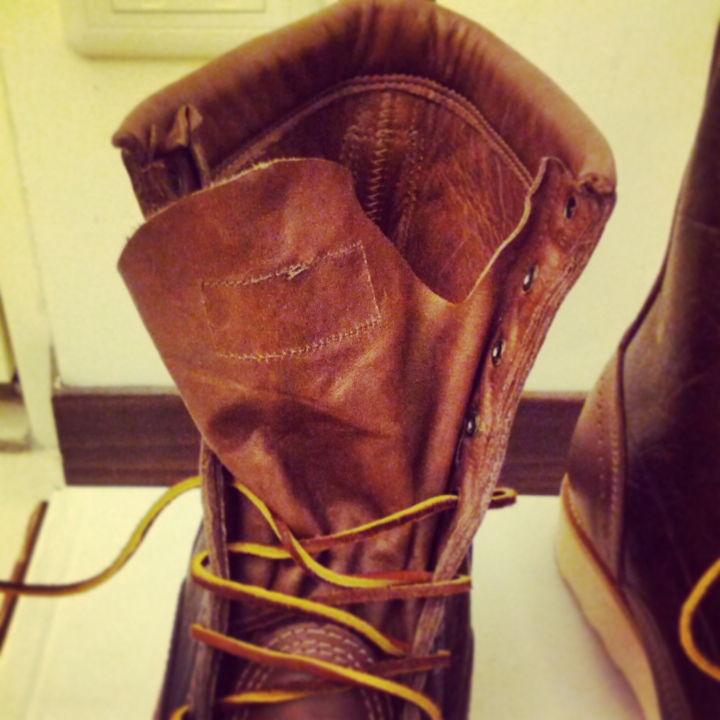 (優雅硬漢)Yuketen choco bullhide boots 雕花工作靴