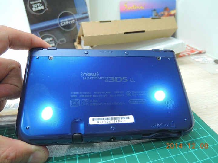 NEW 3DS LL簡單開箱