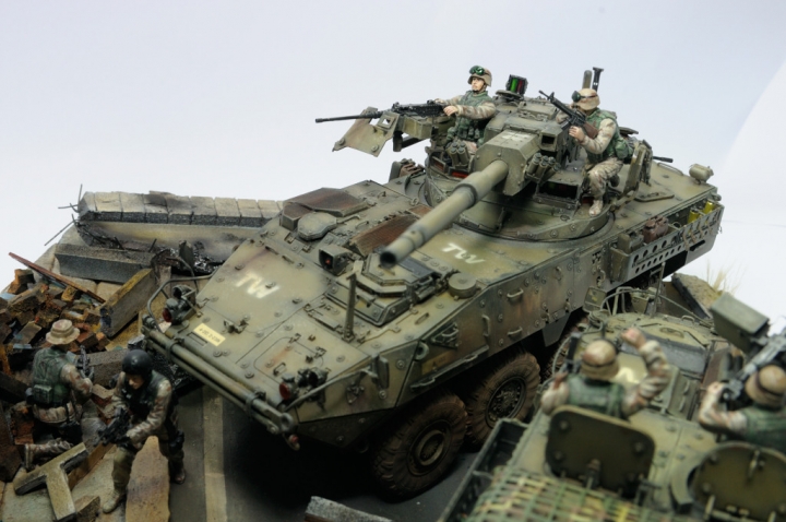[場景作品分享]  Stryker M1126、M1128