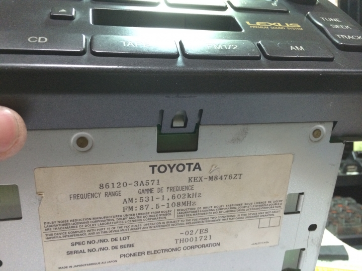 [分享] 老車不死！1999年LEXUS GS300原廠主機增加AirPlay/Line In功能！ （NEXUM TuneBox/LINKA）