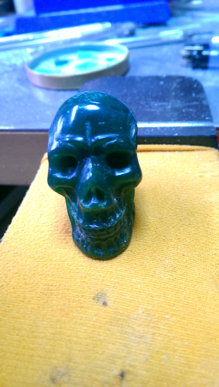 自製銀飾送閃光