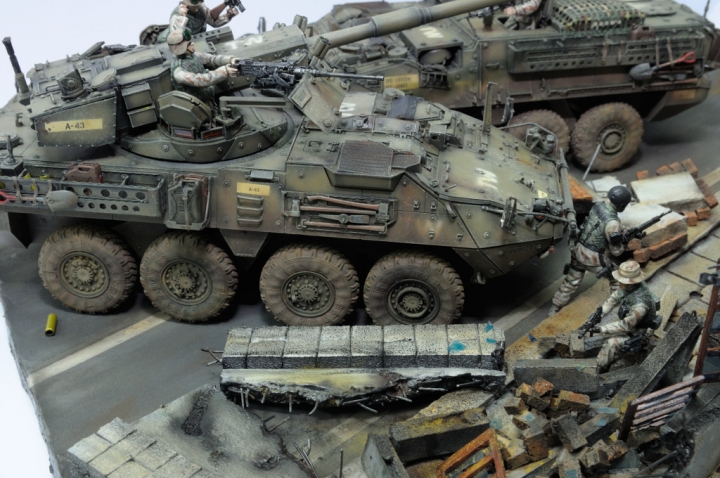 [場景作品分享]  Stryker M1126、M1128