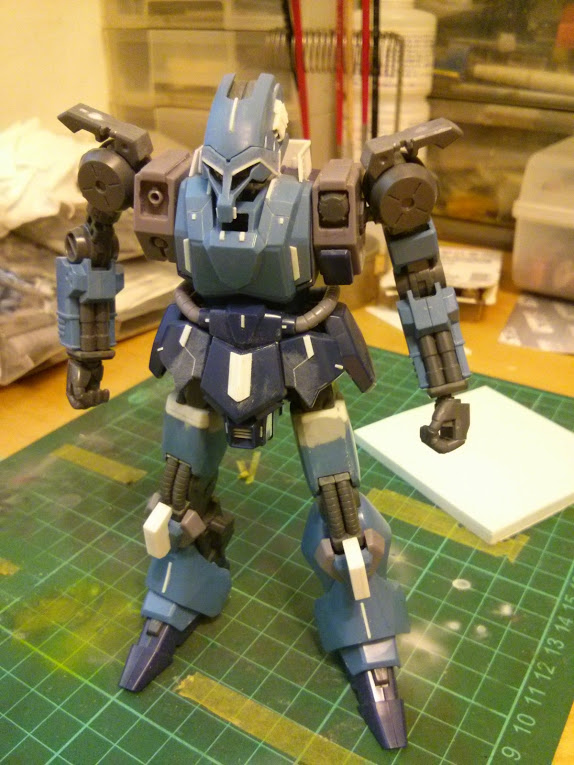 AMX-101E SCHUZRUM GALLUSS 疾風卡爾斯_製作過程( 未完 )