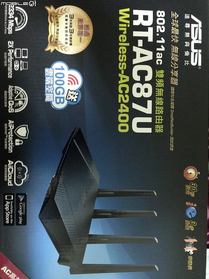 AC87U新手開箱
