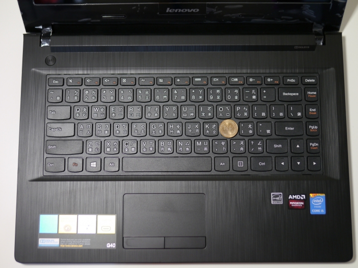 超值14吋FHD Lenovo G40-70 開箱