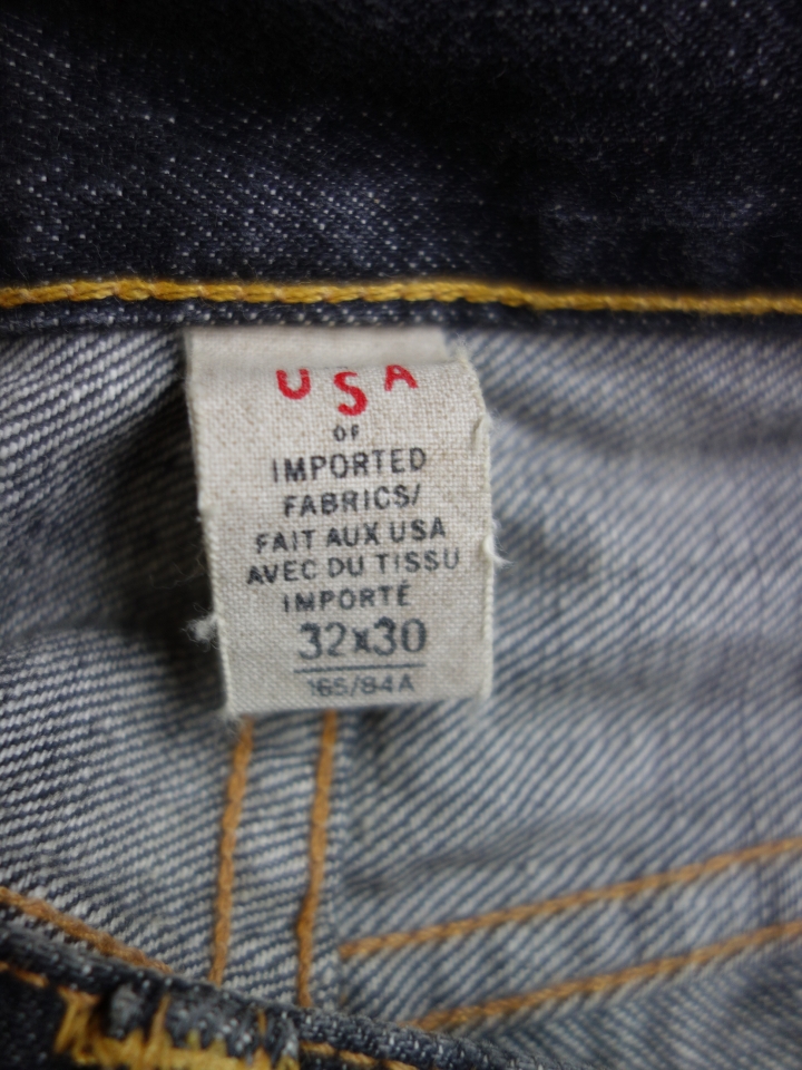 [分享] RRL Repaired Stafford Denim y Low Straight Selvedge Jean