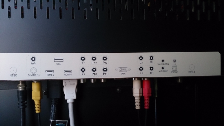 請教液晶電視外接喇叭問題