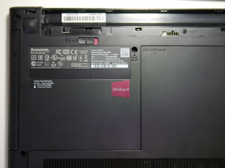 超值14吋FHD Lenovo G40-70 開箱