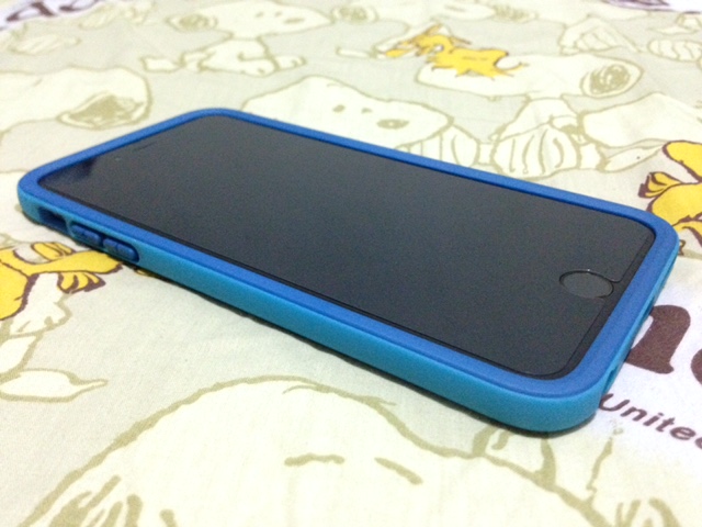 藍色犀牛盾保護殼+太空灰Iphone6 plus