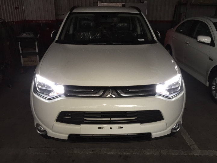 New Outlander 選配燈組實車分享