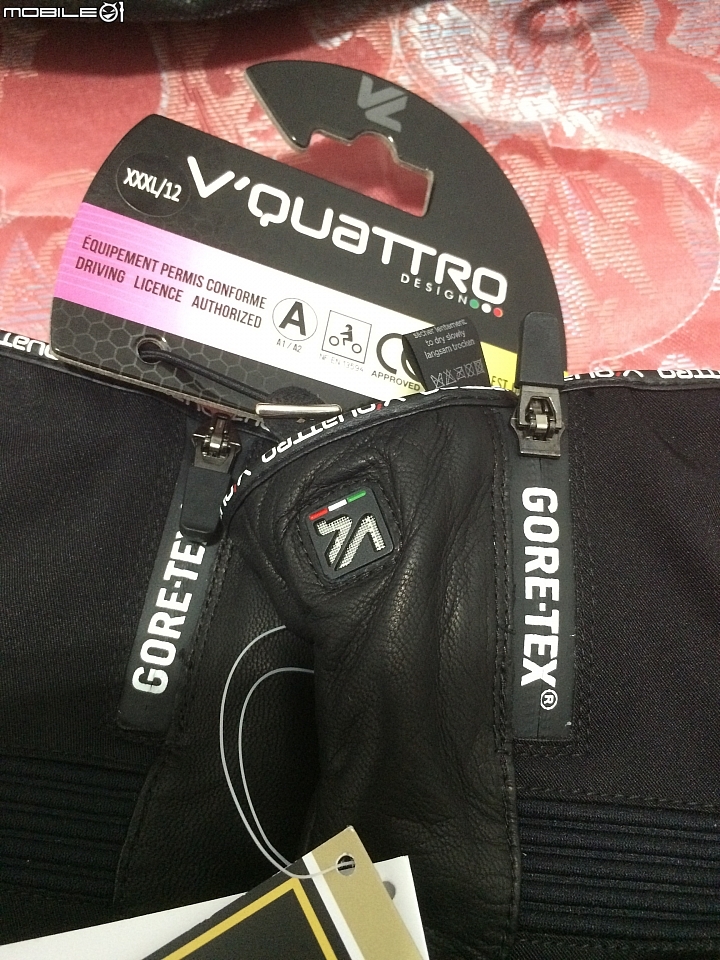 V'QUATTRO STORMER-XGTX GORE-TEX手套開箱(圖多)