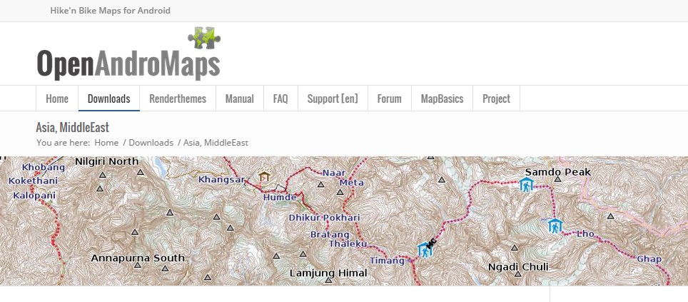 OpenAndroMaps 提供離線 OpenStreetMap 台灣向量地圖