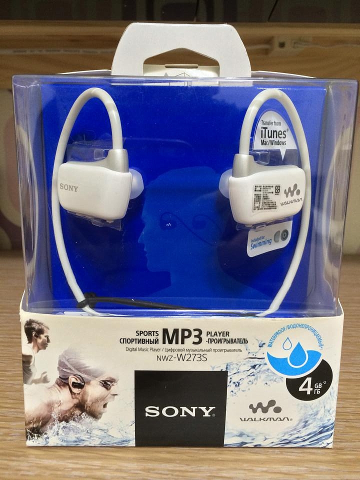 【開箱】SONY NWZ-WS613 是防水MP3也是防水藍牙耳機