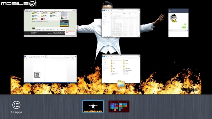 我的電腦是ASUS X550C  WINDOWS 8.1    想請問怎麼讓這個模式出現