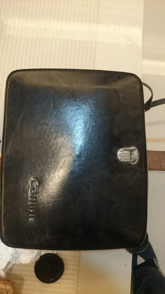 家裡找到大概40年的 canon 攝影機 ?
