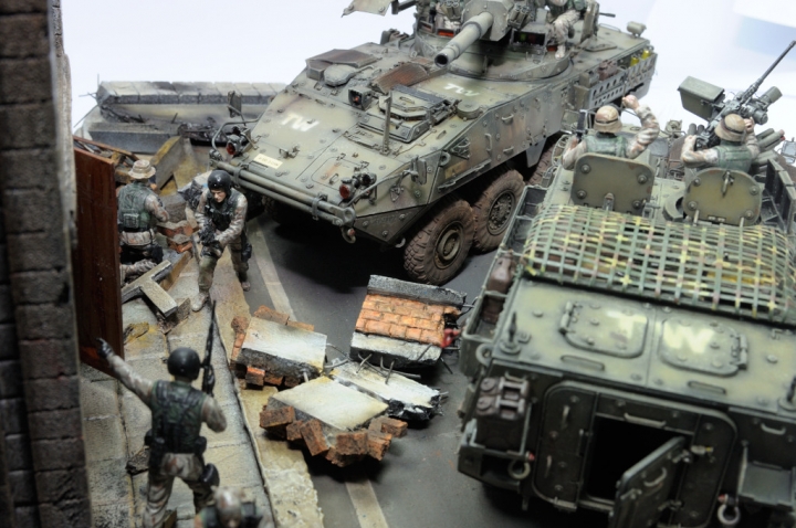 [場景作品分享]  Stryker M1126、M1128