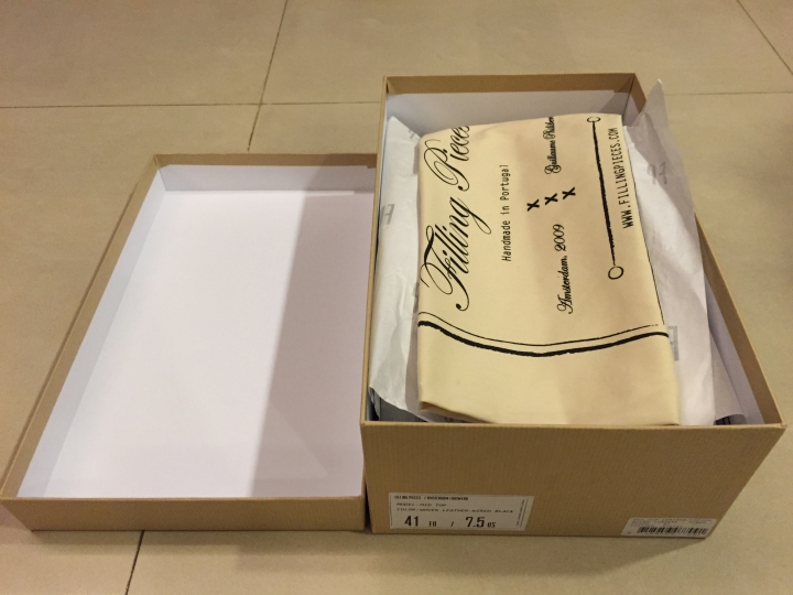 【開箱！Filling Pieces第二發】Woven Leather - Wired Mid Top Sneakers