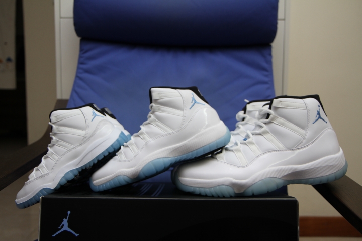 ［開箱］Air Jordan XI - Legend Blue