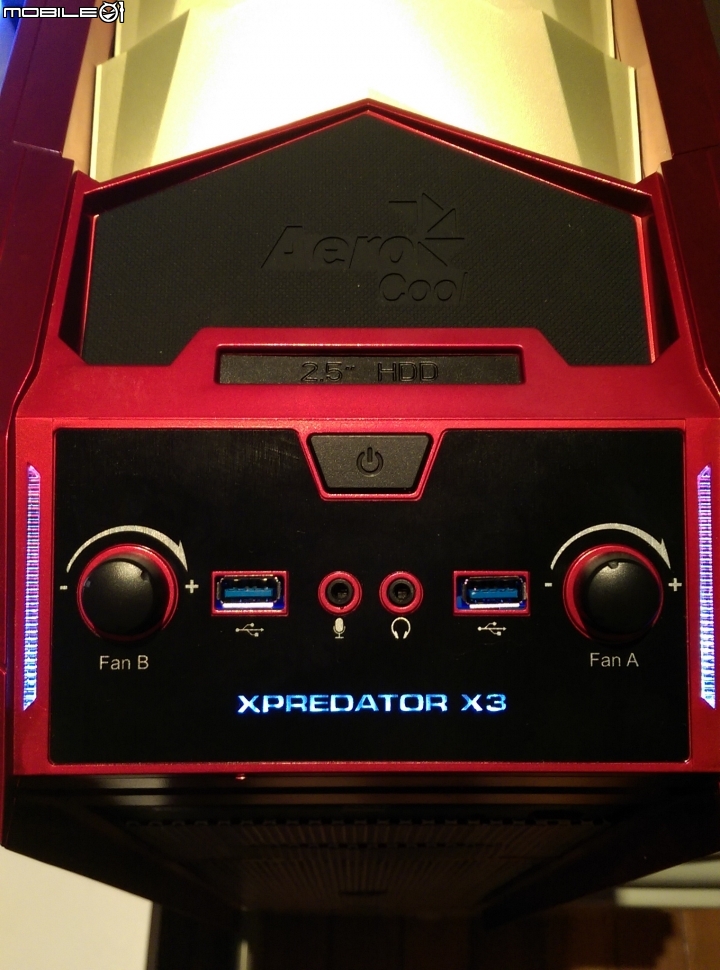 鋼鐵人配色 Aerocool Xpredator X3 Avenger iron man 首發開箱!