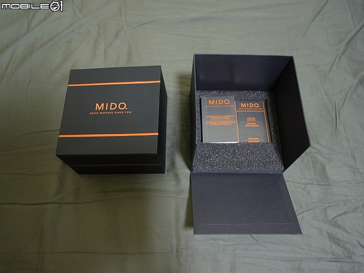 [開箱] 利用一大堆藉口購買之 MIDO 先鋒系列 黑金
