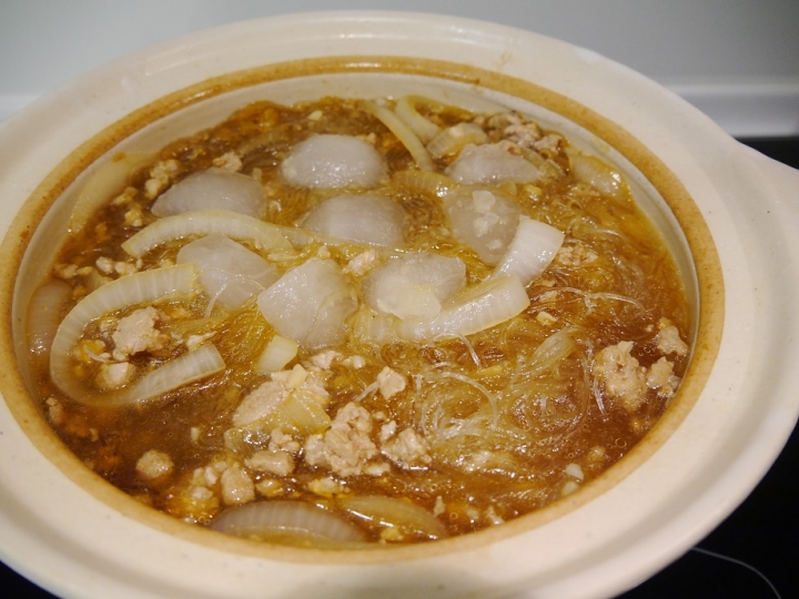 鮮蝦粉絲煲