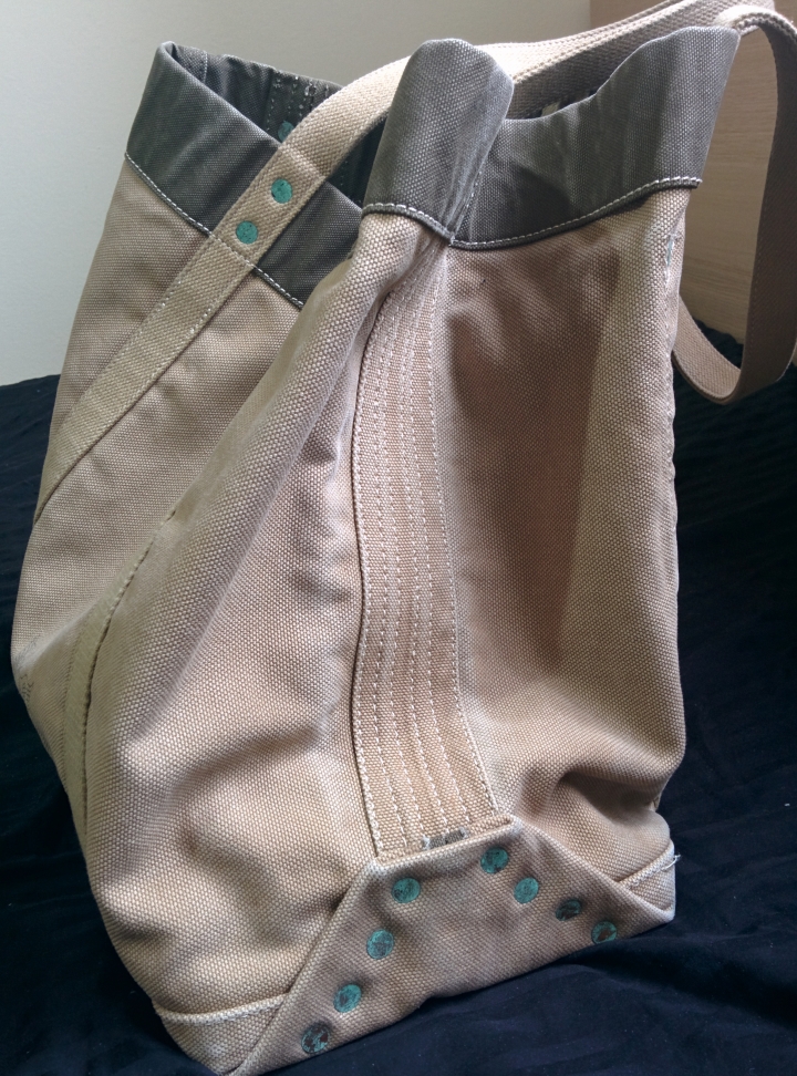 [開箱] RRL 麻布袋 - Vintage Canvas Tote
