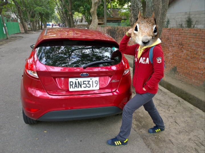 Ford fiesta 好友默契出遊去 --- 霧峰光復新村