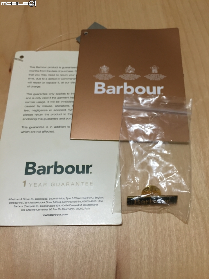 我的第二件Barbour