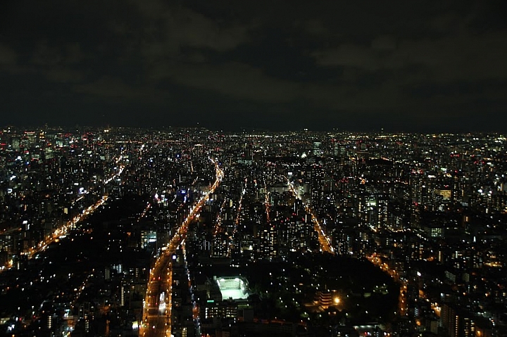 【大阪夜景】梅田‧空中庭園展望台 v.s. 天王寺‧Harukas 300展望台