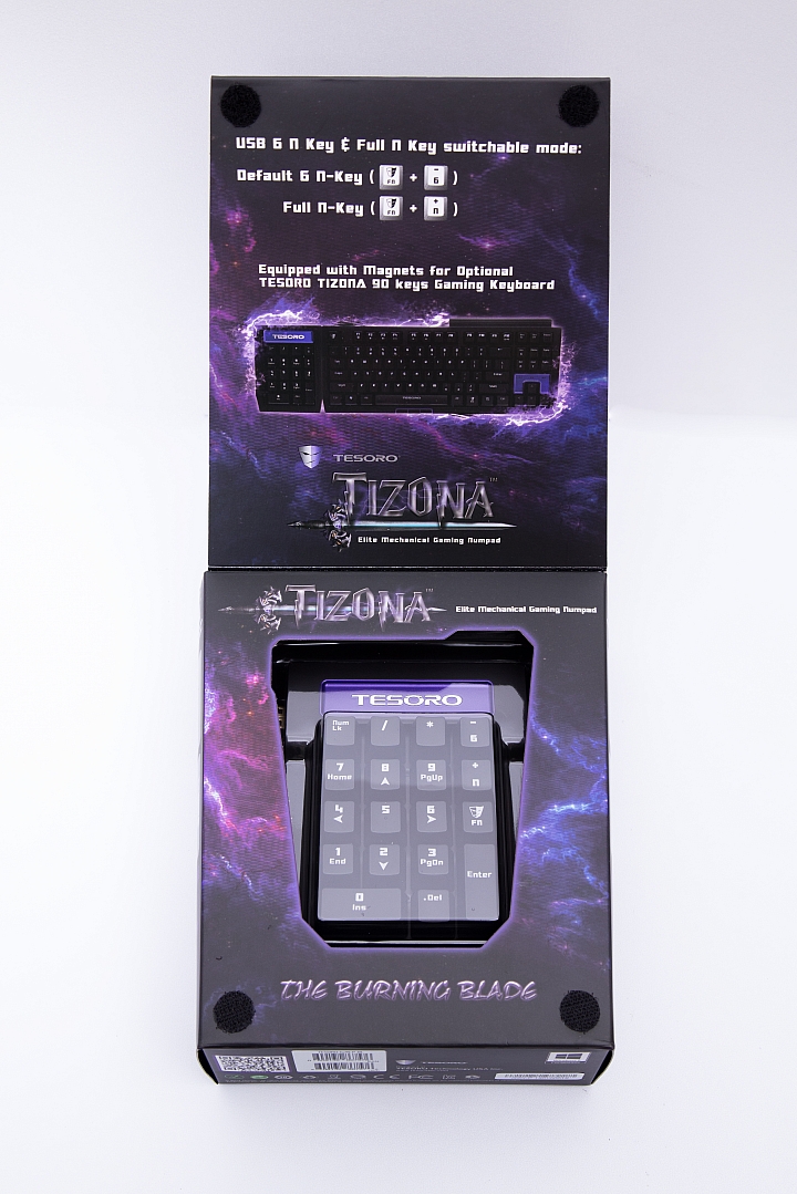 鐵修羅Tesoro Tizona 鐵聖納劍 左撇子也能順暢使用的電競鍵盤