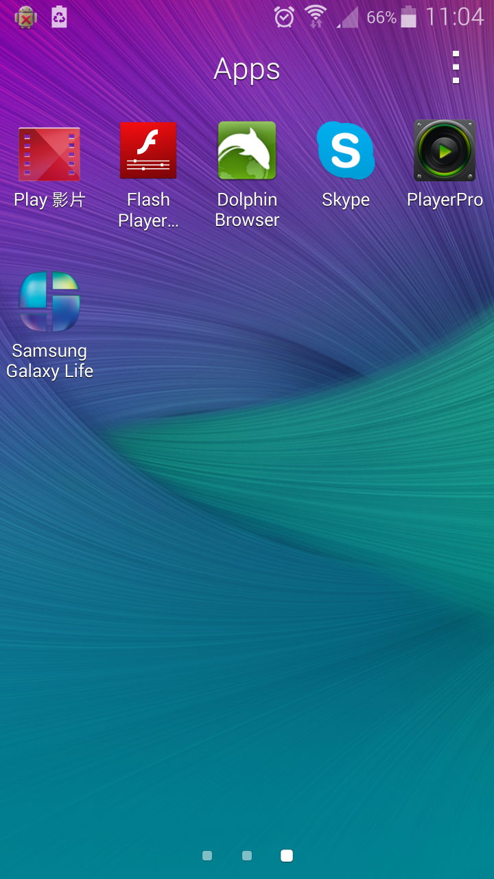 note 4 APPS不會自動排列?