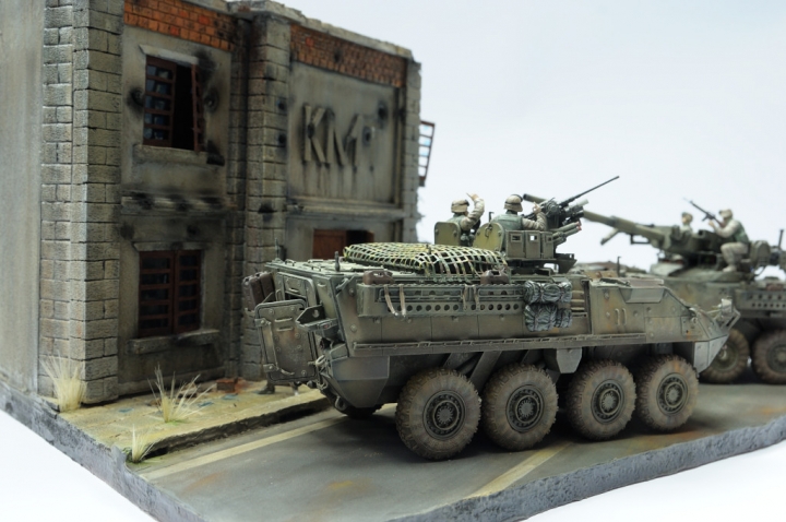 [場景作品分享]  Stryker M1126、M1128