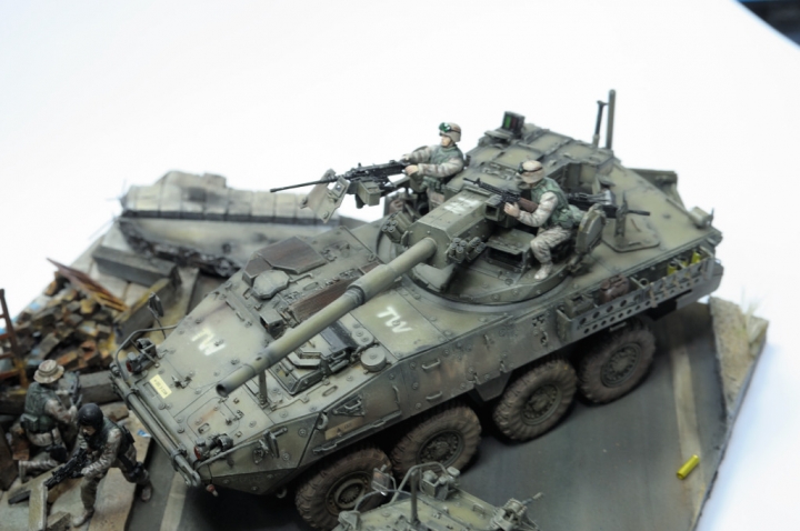 [場景作品分享]  Stryker M1126、M1128