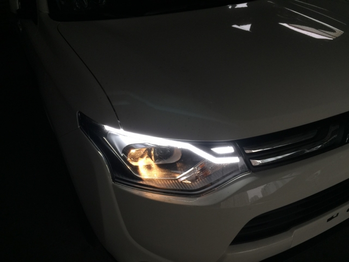 New Outlander 選配燈組實車分享
