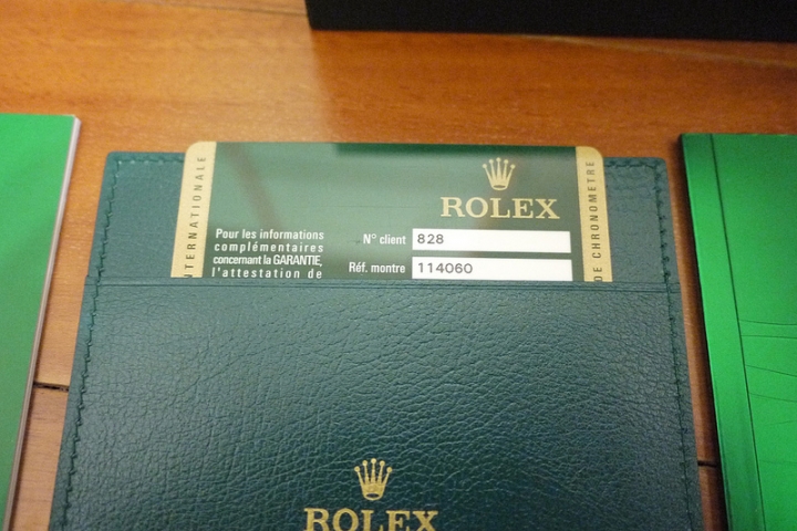 [開箱] 第一隻勞 Rolex 114060