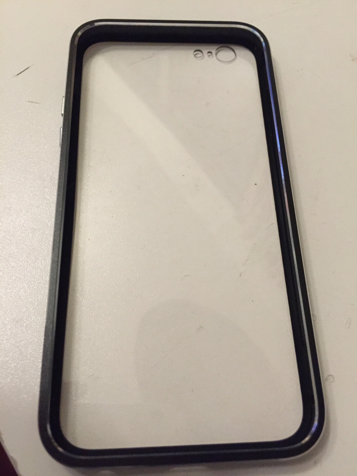 （純分享）Iphone6 太空鋁 + 義大利真皮背蓋保護殼